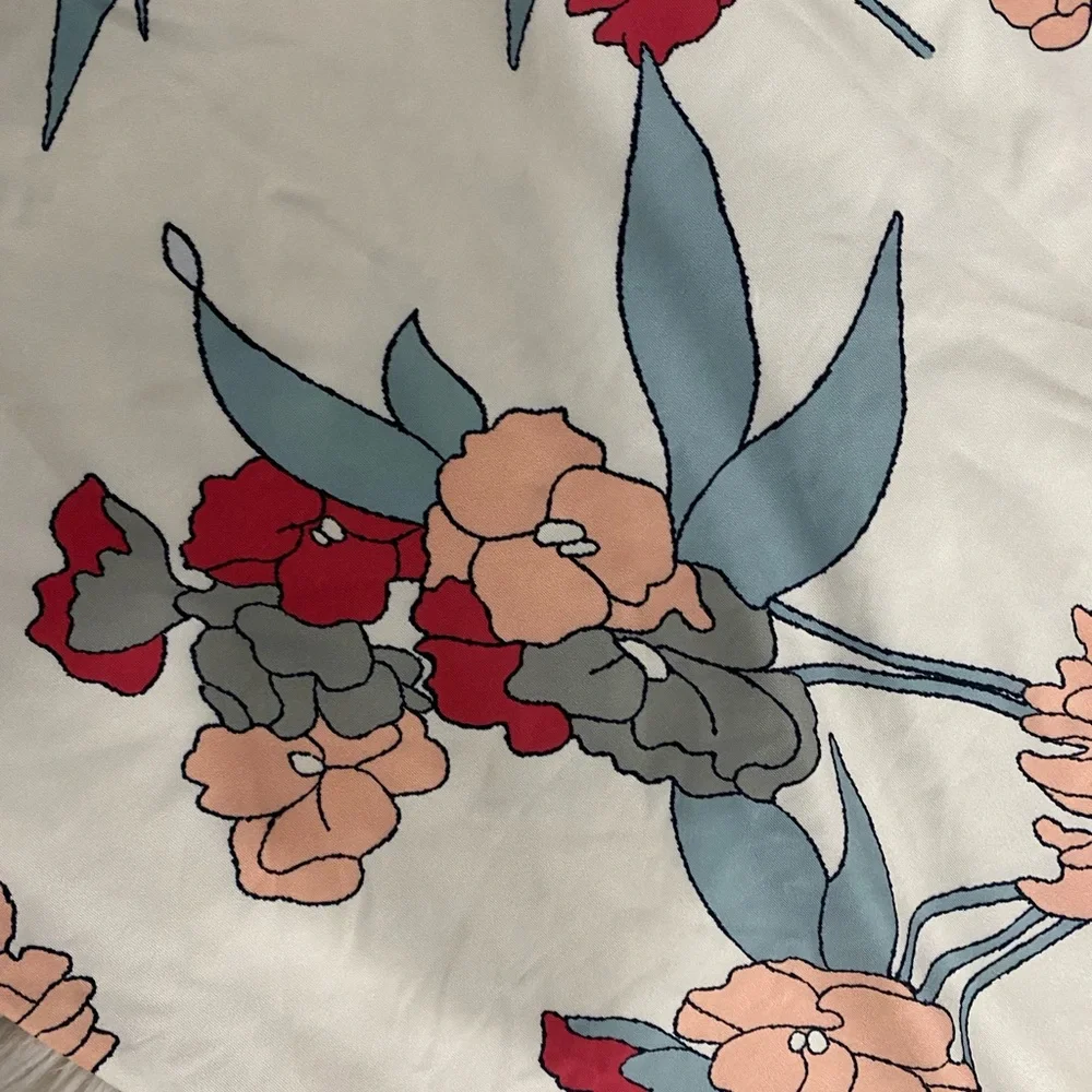 STRAPLESS FLORAL DRESS - Picture 3 of 4